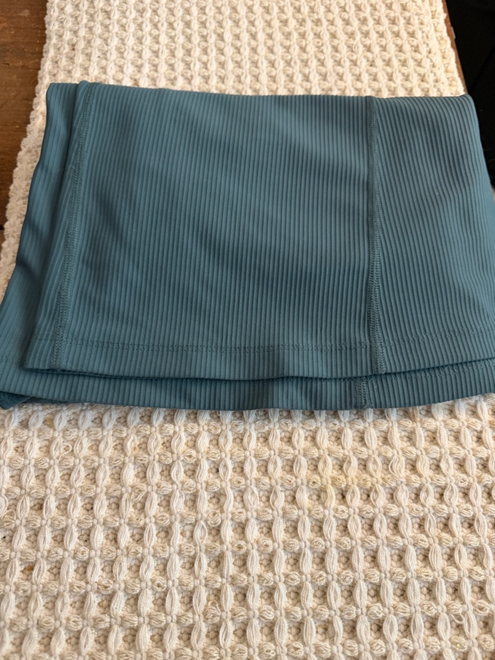 Ribbed Old Navy Teal Active Flare Leggings